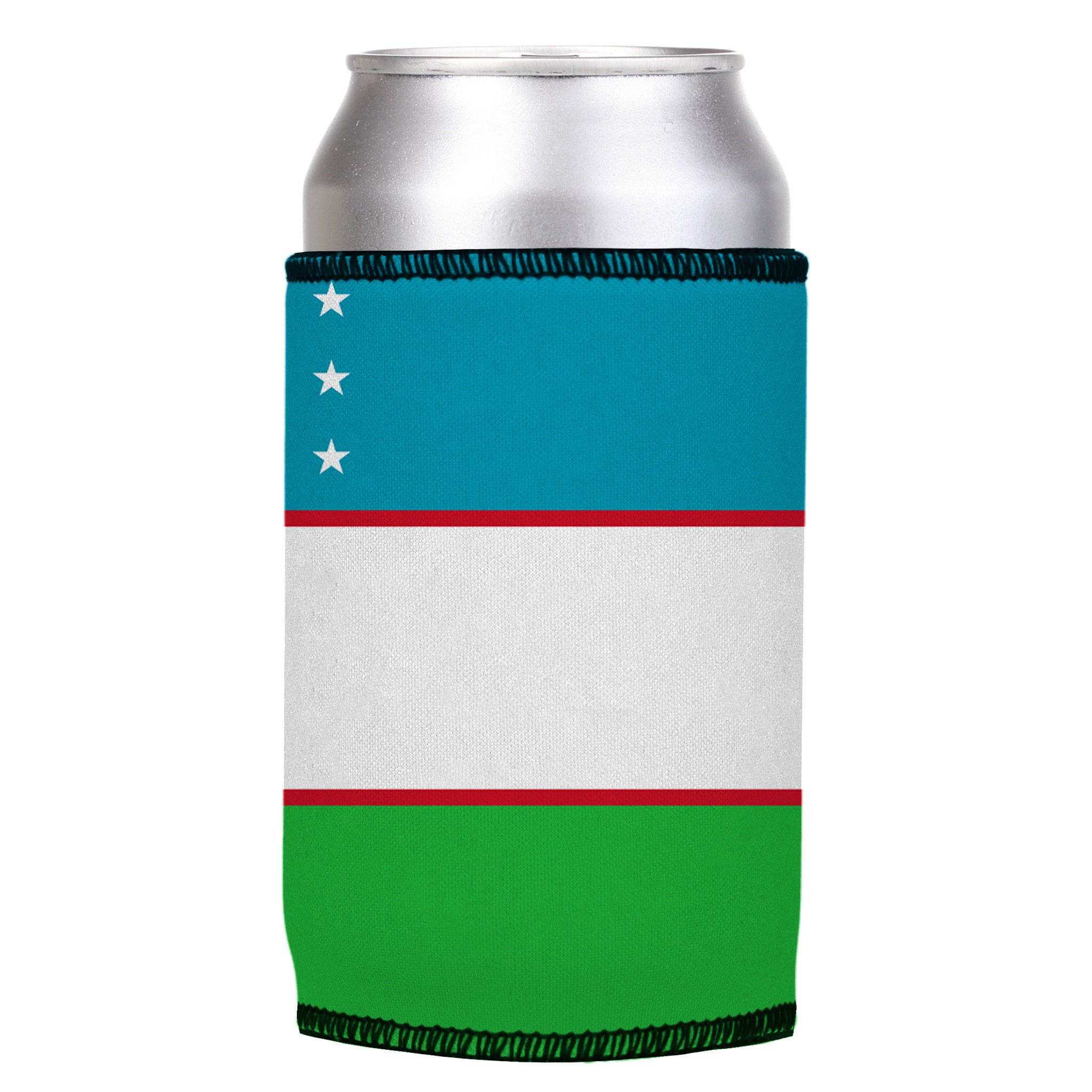 Stubbyz Flag of Uzbekistan Stubby Cooler