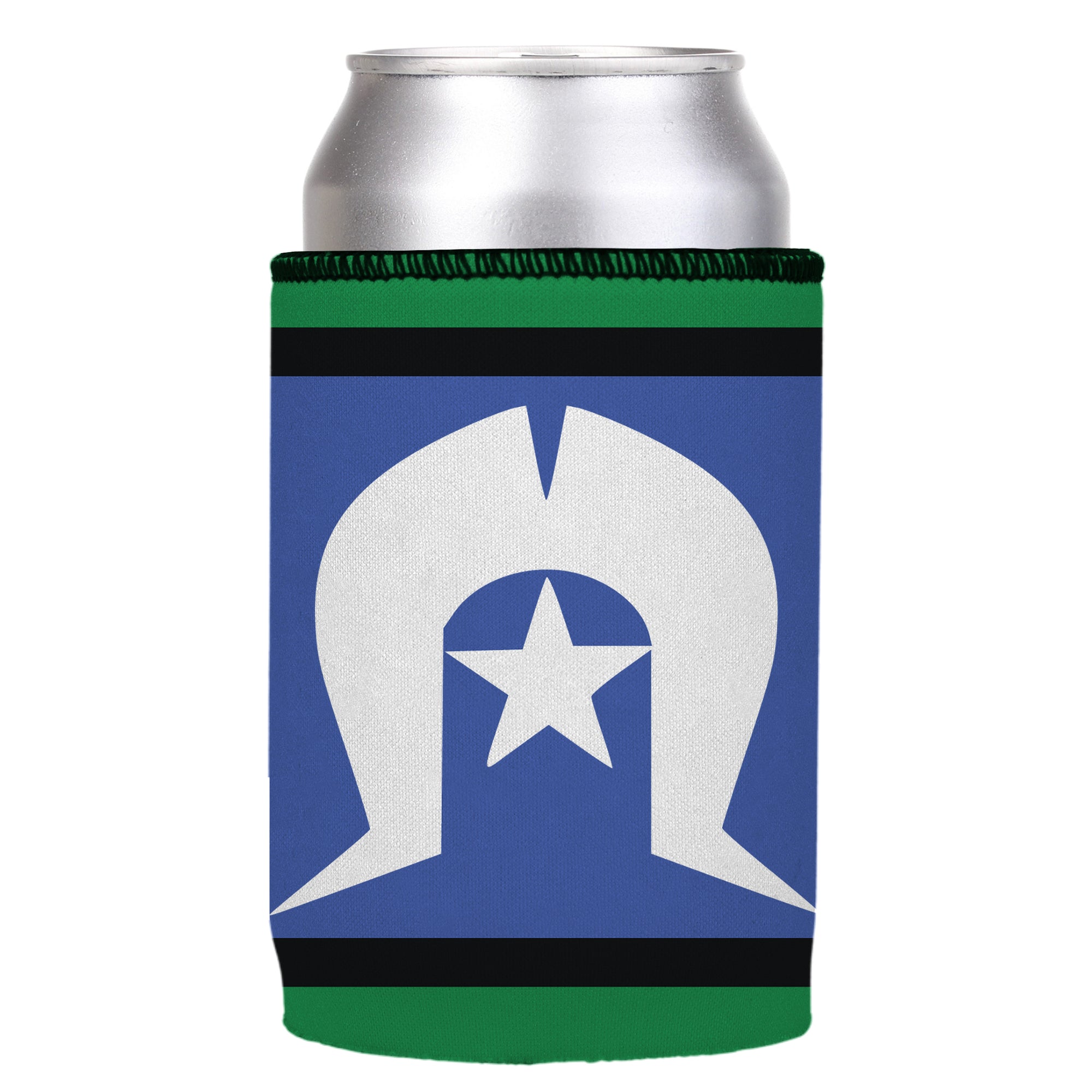 Stubbyz Torres Strait Islanders Flag Stubby Cooler