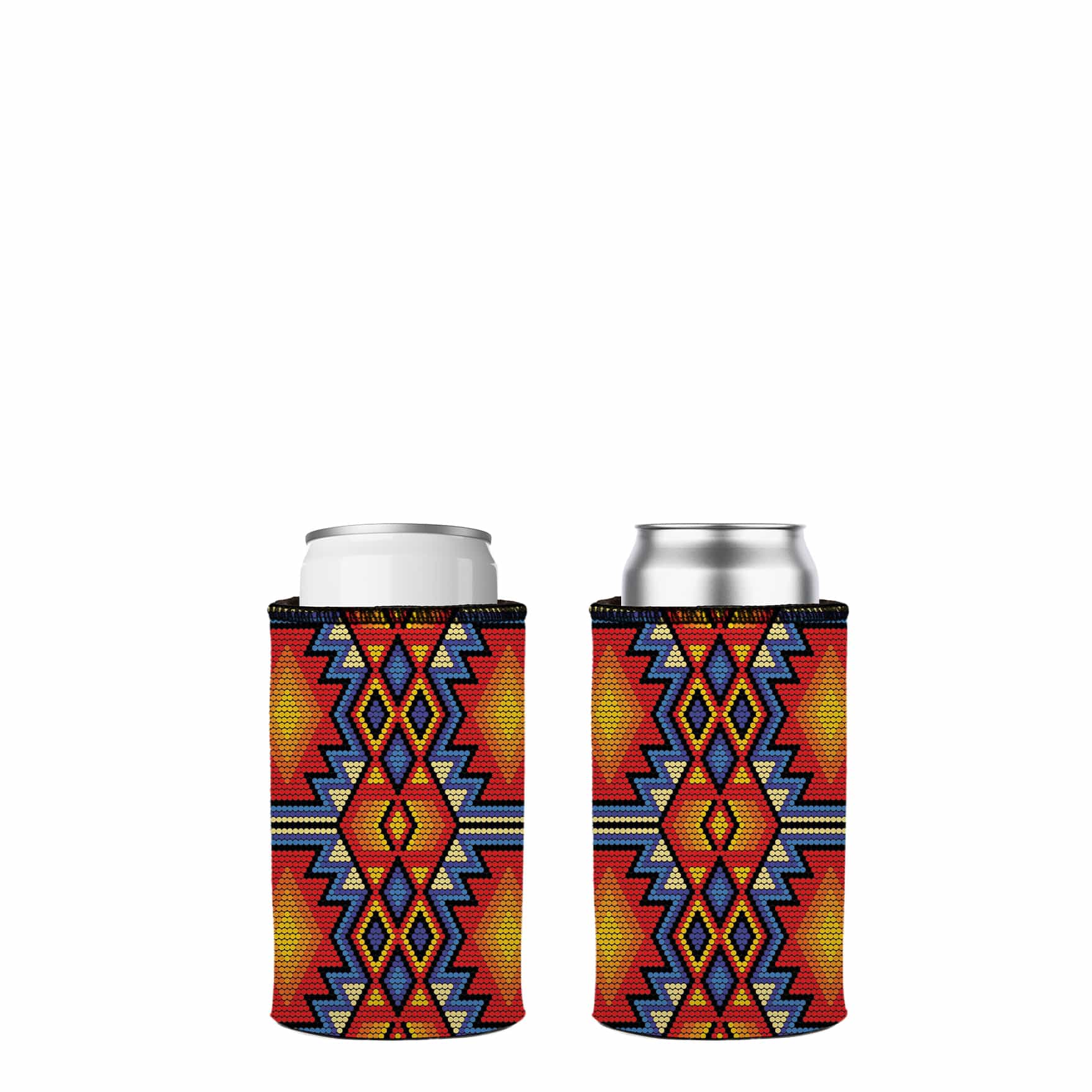 Stubbyz Huichol Beading Stubby Cooler 2-Pack