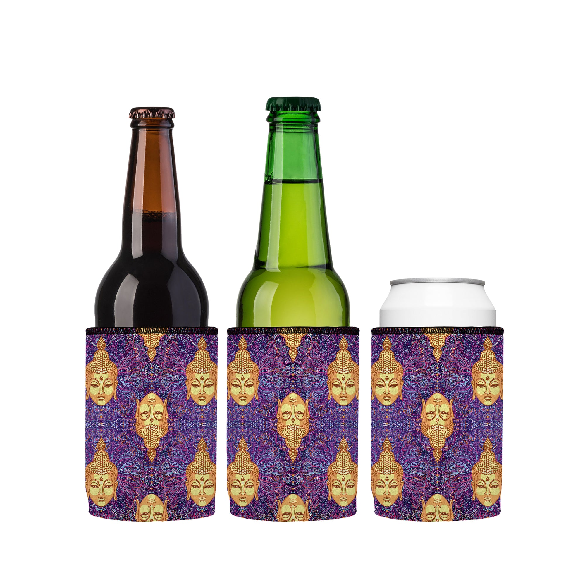 Stubbyz Gautama Buddha Stubby Cooler 3-Pack