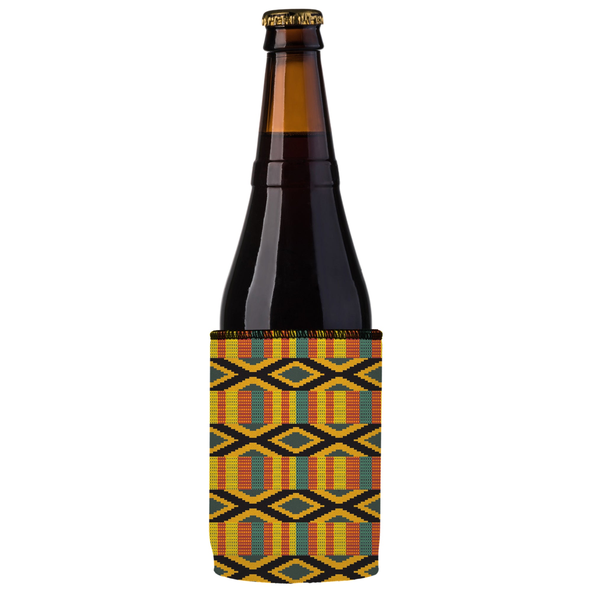 Stubbyz Ghana Kente Stubby Cooler