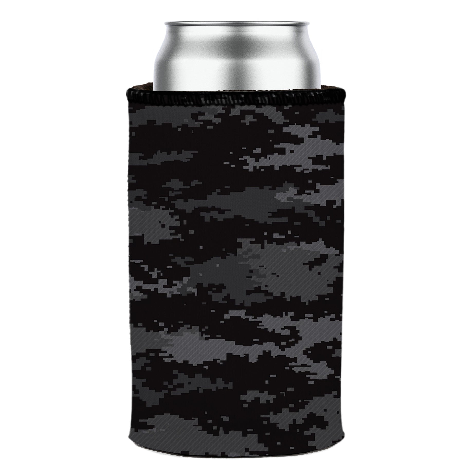 Stubbyz Digital Pixel Black Camo Stubby Cooler