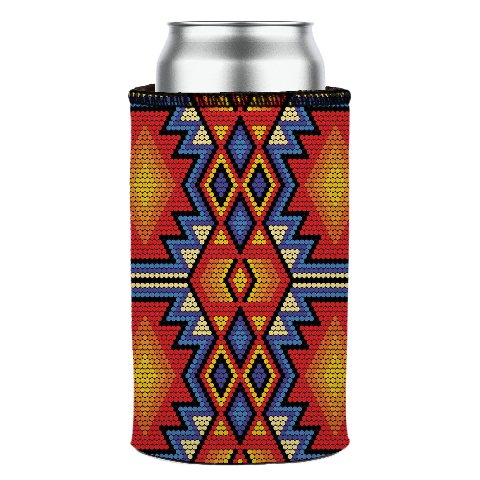 Stubbyz Huichol Beading Stubby Cooler