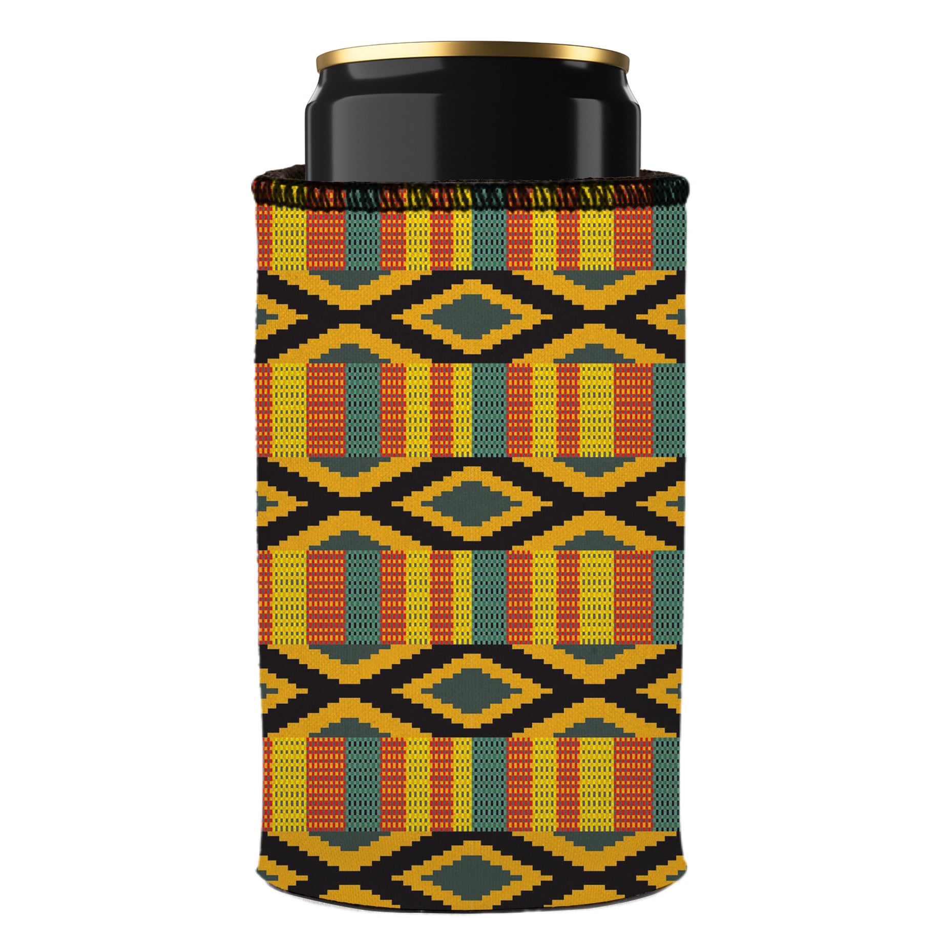 Stubbyz Ghana Kente Stubby Cooler