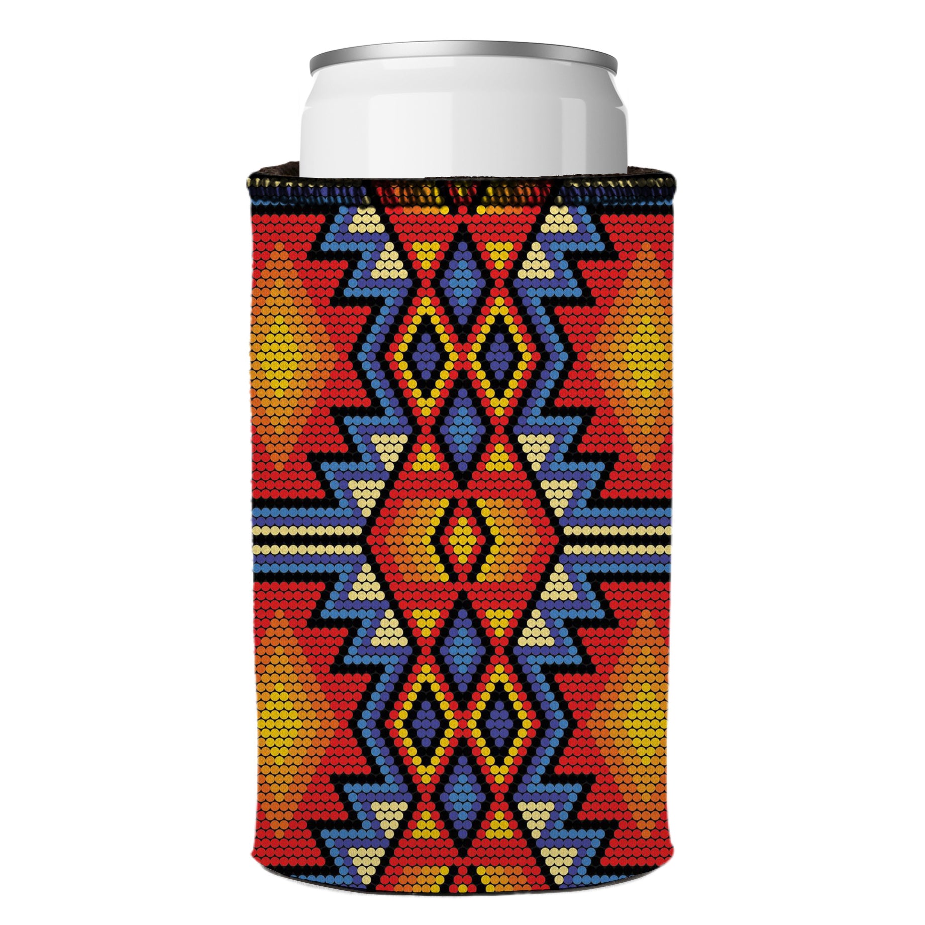 Stubbyz Huichol Beading Stubby Cooler