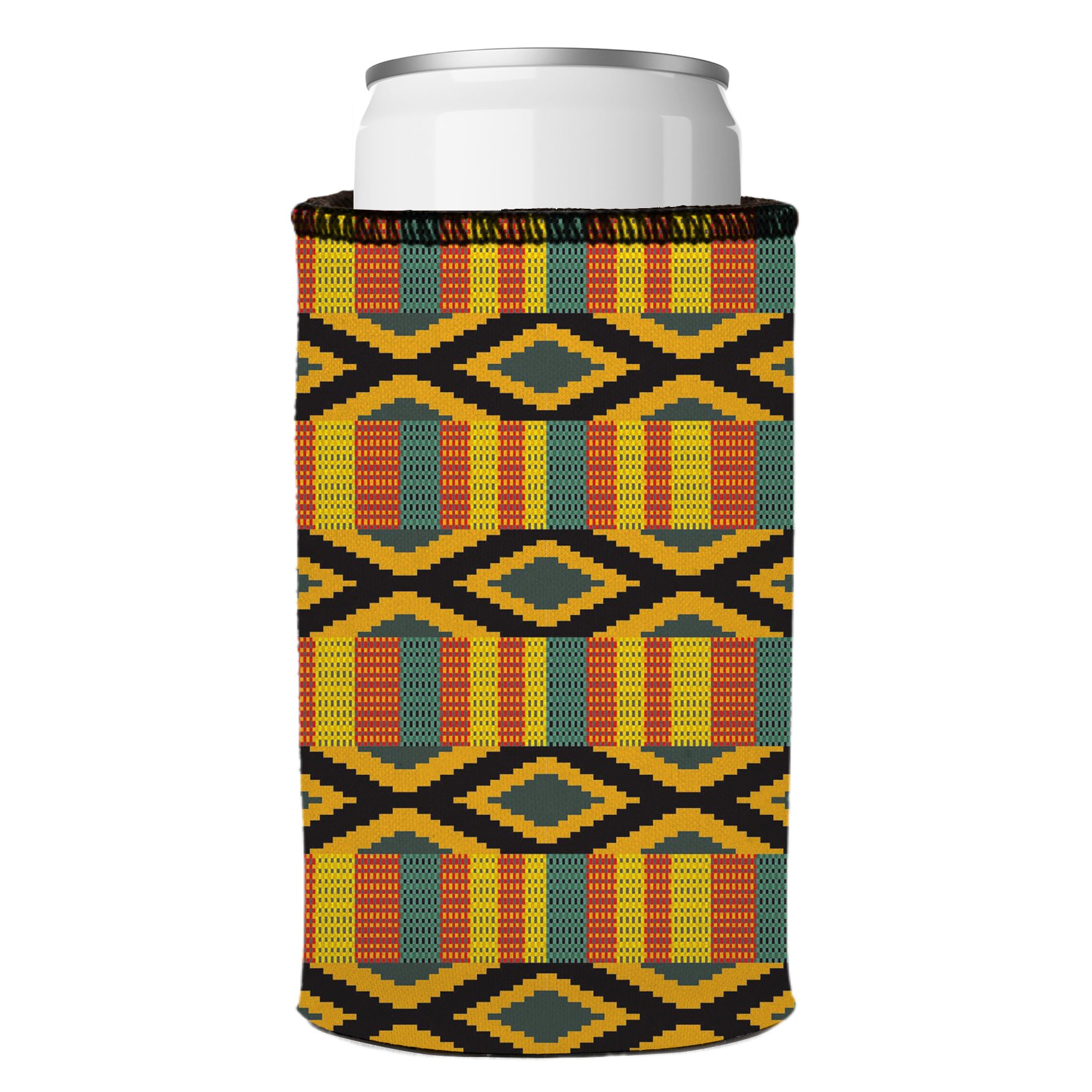 Stubbyz Ghana Kente Stubby Cooler