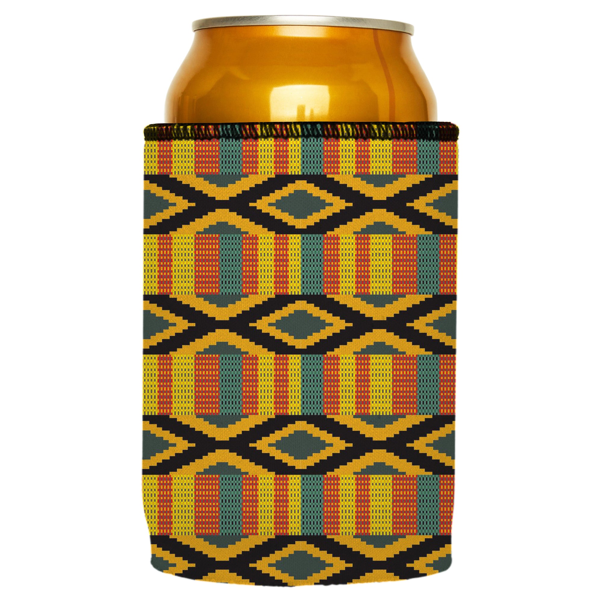 Stubbyz Ghana Kente Stubby Cooler